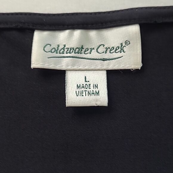 Cold water Creek sz L pullover tunic top - Picture 8 of 9